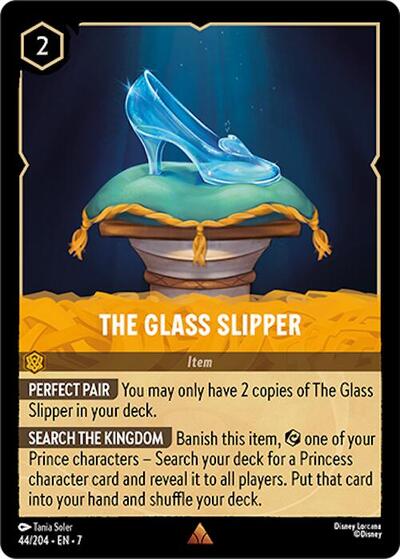 The Glass Slipper - Cold Foil (Archazia's Island)(7-044/204)(R)
