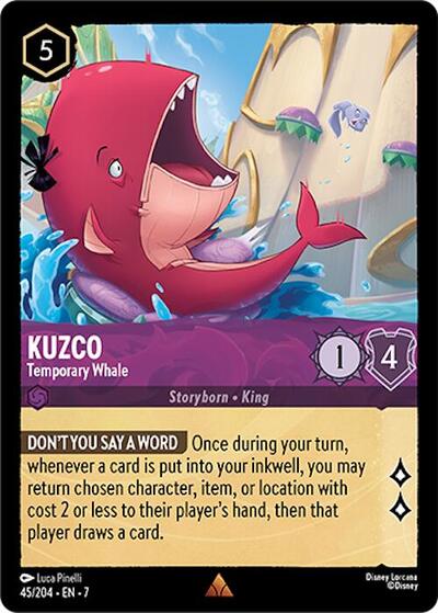 Kuzco - Temporary Whale (Archazia's Island)(7-045/204)(R)