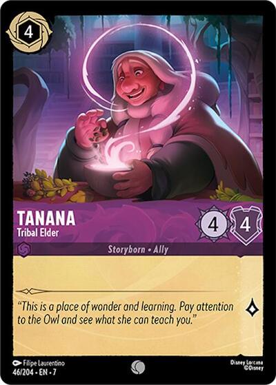 Tanana - Tribal Elder (Archazia's Island)(7-046/204)(C)