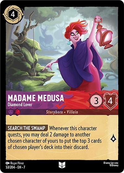 Madame Medusa - Diamond Lover (Archazia's Island)(7-053/204)(U)