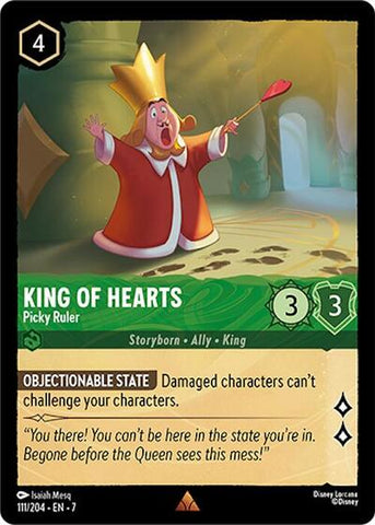 King of Hearts - Picky Ruler (Archazia's Island)(7-111/204)(R)