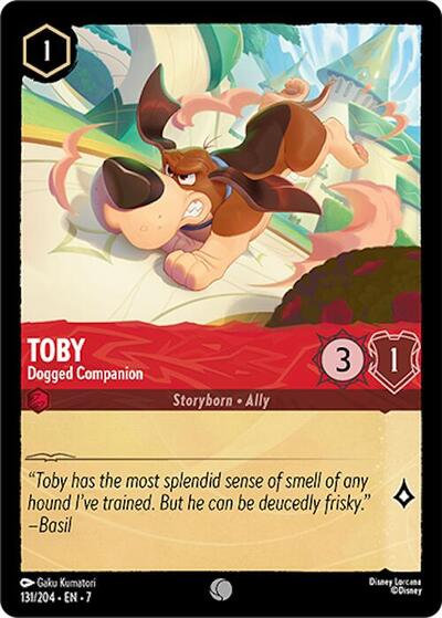 Toby - Dogged Companion (Archazia's Island)(7-131/204)(C)