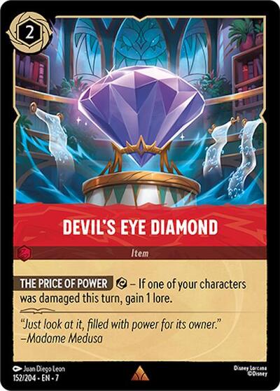 Devil's Eye Diamond - Cold Foil (Archazia's Island)(7-152/204)(R)