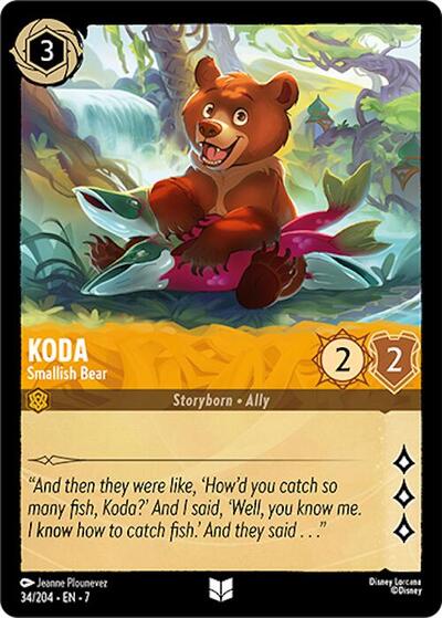 Koda - Smallish Bear (Archazia's Island)(7-034/304)(U)
