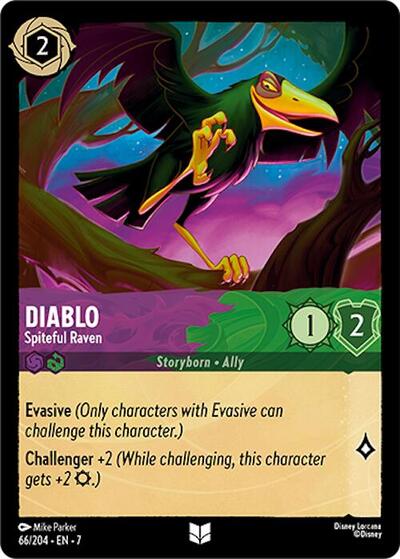 Diablo - Spiteful Raven (Archazia's Island)(7-066/204)(U)