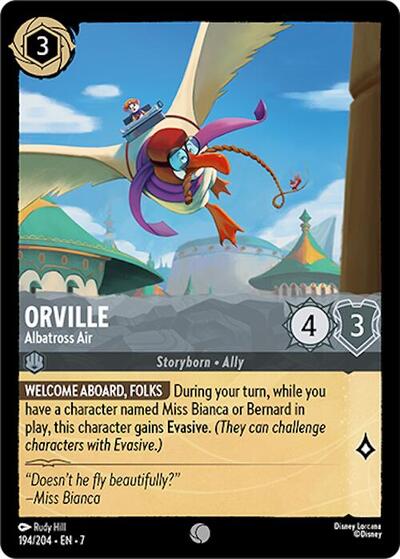Orville - Albatross Air (Archazia's Island)(7-194/204)(C)