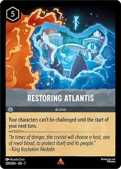 Restoring Atlantis (Archazia's Island)(7-201/204)(R)