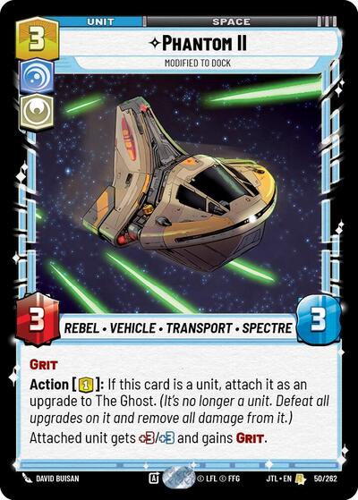 Phantom II, Modified to Dock (Jump to Lightspeed)(JTL-050/262)(R)