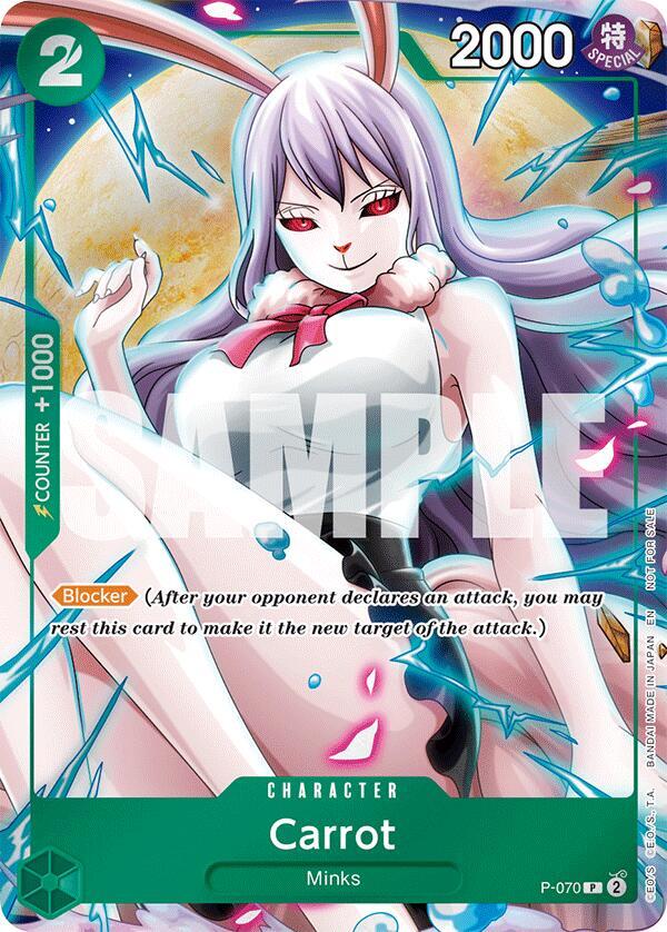 Carrot [Event Pack Vol. 6] [Foil] (One Piece Promotion Cards)(P-070)(PR)