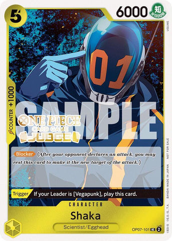 Shaka [Judge Pack Vol. 5] [Foil] (One Piece Promotion Cards)(OP07-101)(UC)