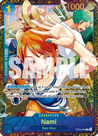Nami [Championship 25-26 Regionals Season 1] [Foil] (One Piece Promotion Cards)(OP09-050)(R)