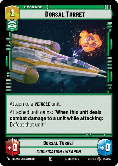 Dorsal Turret (Jump to Lightspeed)(JTL-120/262)(C)