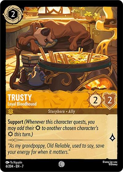 Trusty - Loyal Bloodhound (Archazia's Island)(7-006/204)(C)