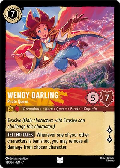 Wendy Darling - Pirate Queen (Archazia's Island)(7-012/204)(U)