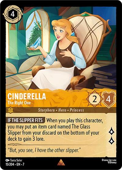 Cinderella - The Right One (Archazia's Island)(7-015/204)(R)