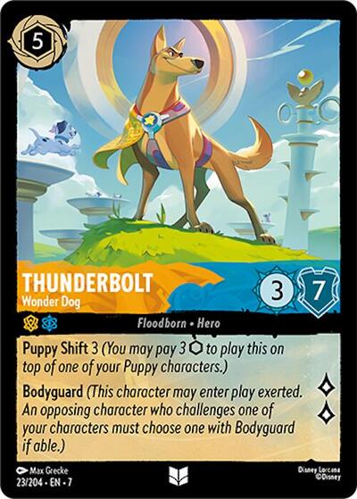 Thunderbolt - Wonder Dog (Archazia's Island)(7-023/204)(U)