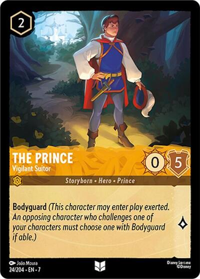 The Prince - Vigilant Suitor (Archazia's Island)(7-024/204)(U)