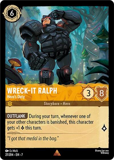 Wreck-It Ralph - Hero's Duty (Archazia's Island)(7-027/204)(R)