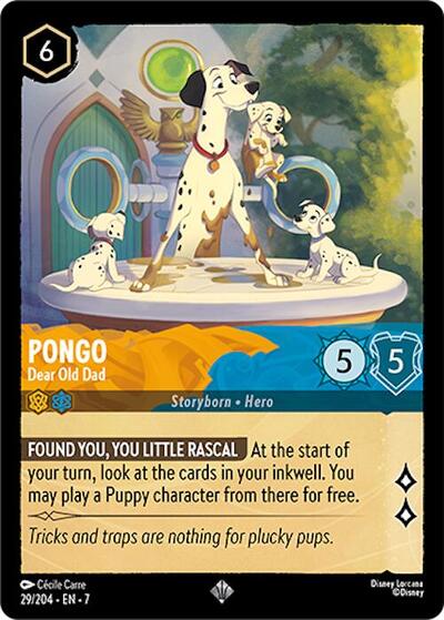 Pongo - Dear Old Dad (Archazia's Island)(7-029/204)(SR)