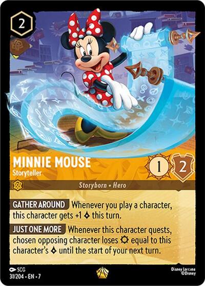 Minnie Mouse - Storyteller - Cold Foil (Archazia's Island)(7-031/204)(L)