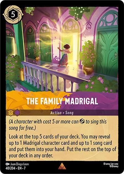 The Family Madrigal - Cold Foil (Archazia's Island)(7-040/204)(R)