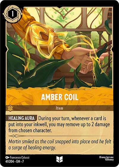 Amber Coil (Archazia's Island)(7-041/204)(U)