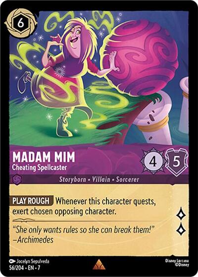 Madam Mim - Cheating Spellcaster (Archazia's Island)(7-056/204)(R)