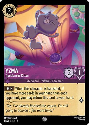 Yzma - Transformed Kitten (Archazia's Island)(7-059/204)(C)