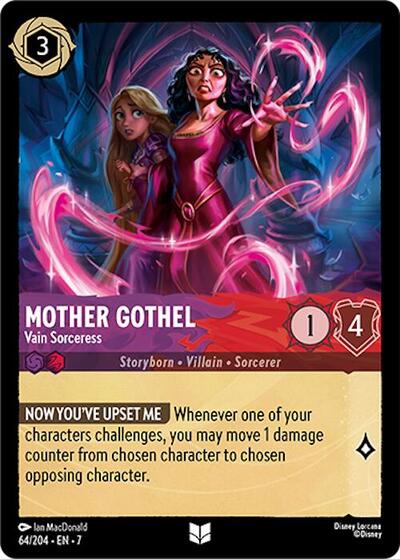 Mother Gothel - Vain Sorceress (Archazia's Island)(7-064/204)(U)
