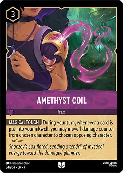 Amethyst Coil (Archazia's Island)(7-084/204)(U)