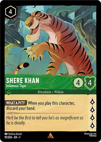 Shere Khan - Infamous Tiger (Archazia's Island)(7-092/204)(R)