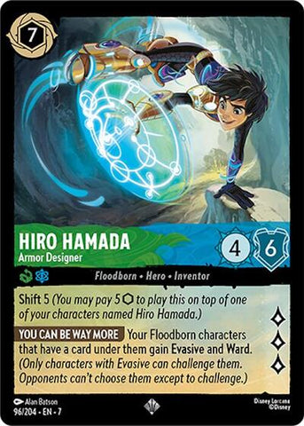 Hiro Hamada - Armor Designer (Archazia's Island)(7-096/204)(SR)