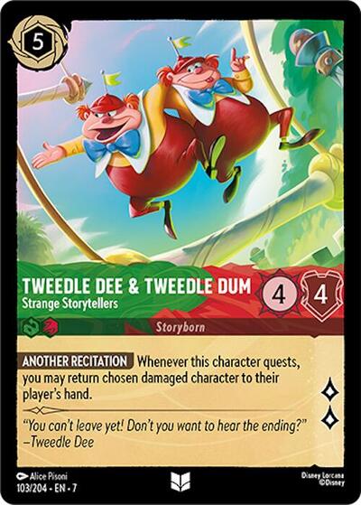 Tweedledee & Tweedledum - Strange Storytellers (Archazia's Island)(7-103/204)(U)