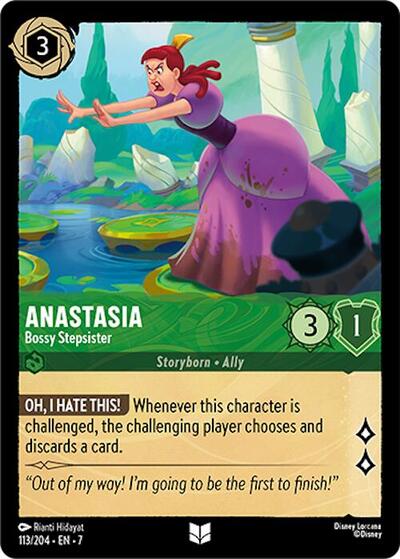 Anastasia - Bossy Stepsister - Cold Foil (Archazia's Island)(7-113/204)(U)