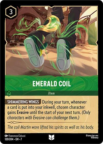 Emerald Coil (Archazia's Island)(7-120/204)(U)