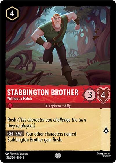 Stabbington Brother - Without a Patch (Archazia's Island)(7-125/204)(C)