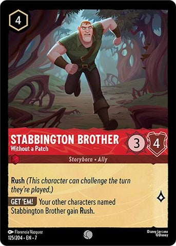 Stabbington Brother - Without a Patch (Archazia's Island)(7-125/204)(C)