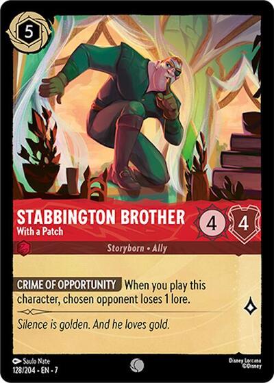 Stabbington Brother - With a Patch (Archazia's Island)(7-128/204)(C)