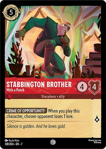 Stabbington Brother - With a Patch (Archazia's Island)(7-128/204)(C)