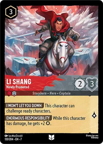 Li Shang - Newly Promoted (Archazia's Island)(7-133/204)(U)