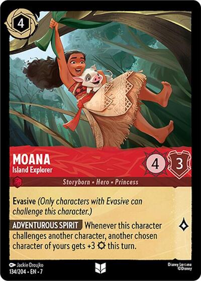 Moana - Island Explorer - Cold Foil (Archazia's Island)(7-134/204)(U)