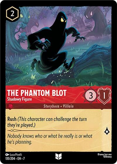 The Phantom Blot - Shadowy Figure (Archazia's Island)(7-135/204)(U)