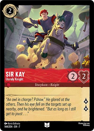 Sir Kay - Unruly Knight (Archazia's Island)(7-144/204)(U)