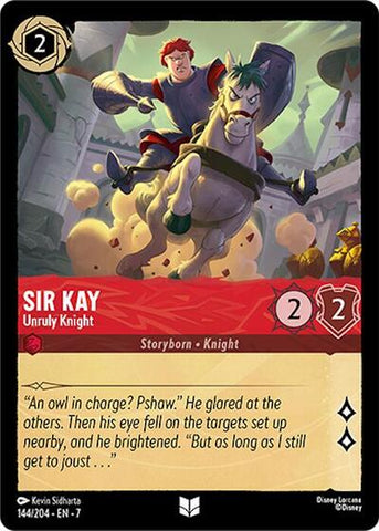 Sir Kay - Unruly Knight (Archazia's Island)(7-144/204)(U)
