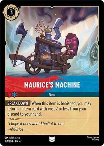 Maurice's Machine - Cold Foil (Archazia's Island)(7-151/204)(U)