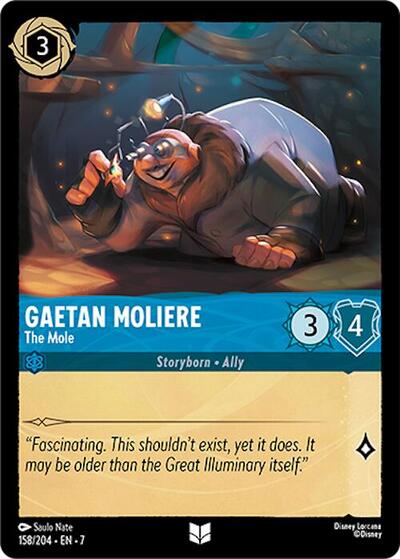 Gaetan Moliere - The Mole (Archazia's Island)(7-158/204)(U)