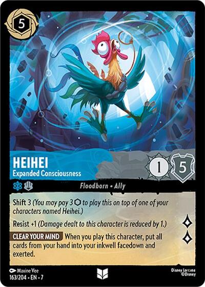 Heihei - Expanded Consciousness - Cold Foil (Archazia's Island)(7-163/204)(U)