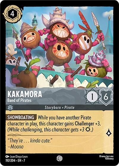Kakamora - Band of Pirates - Cold Foil (Archazia's Island)(7-192/204)(C)