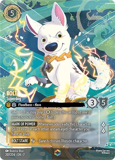 Bolt - Superdog (Enchanted) - Holofoil (Archazia's Island)(7-207/204)(E)