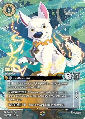 Bolt - Superdog (Enchanted) - Holofoil (Archazia's Island)(7-207/204)(E)